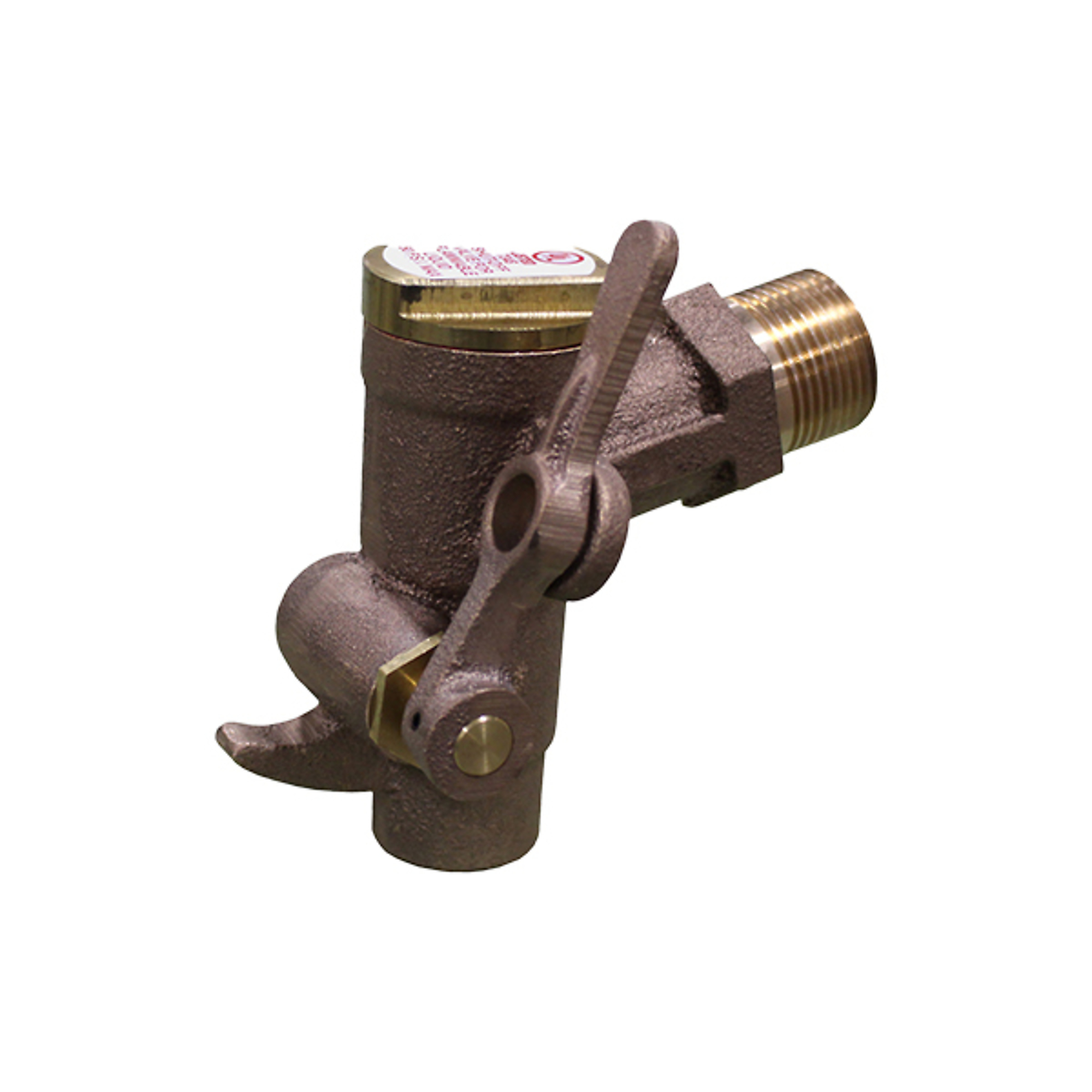 Rhino Tuff Tanks Brass Spring Release Valve 1" (UL Listed)